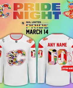 Flames Pride Night 2025 Special Edition Hockey Jersey