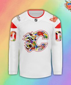 Flames Pride Night 2025 Special Edition Hockey Jersey
