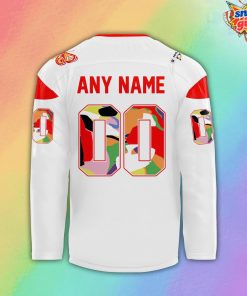 Flames Pride Night 2025 Special Edition Hockey Jersey 3