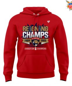 Florida Panthers 2X Stanley Cup Champions 2024/25 Hoodie