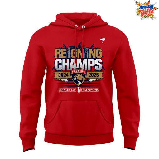 Florida Panthers 2X Stanley Cup Champions 2024/25 Hoodie