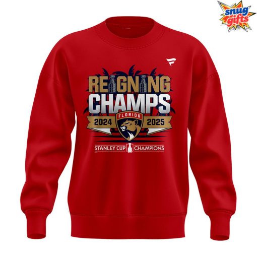 Florida Panthers 2X Stanley Cup Champions 2024/25 Sweatshirt