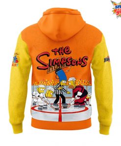 Fort Wayne Komets x 35th The Simpsons Hoodie 1