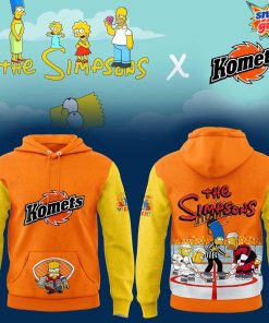 Fort Wayne Komets x 35th The Simpsons Hoodie