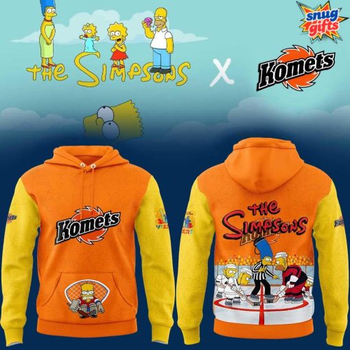 Fort Wayne Komets x 35th The Simpsons Hoodie