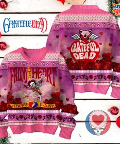 Grateful Dead Happy Valentine’s Day 2025 Ugly Sweater