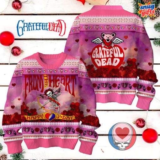 Grateful Dead Happy Valentine’s Day 2025 Ugly Sweater