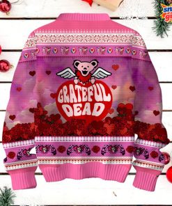 Grateful Dead Happy Valentine's Day 2025 Ugly Sweater 3
