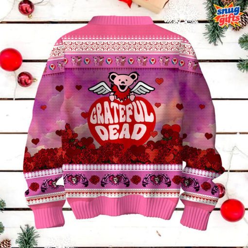 Grateful Dead Happy Valentine’s Day 2025 Ugly Sweater
