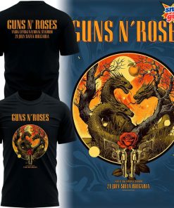 Guns N’ Roses World Tour to Bulgaria 2025 T-Shirt