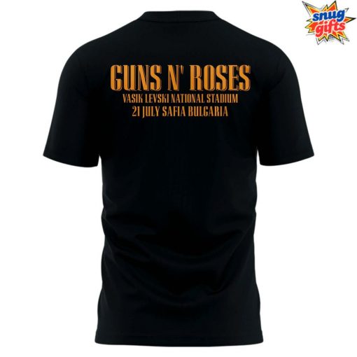 Guns N’ Roses World Tour to Bulgaria 2025 T-Shirt