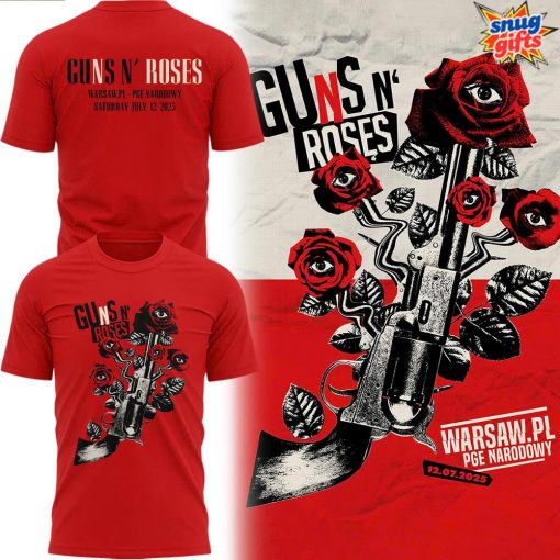 Guns N’ Roses World Tour to Bulgaria 2025 T-Shirt