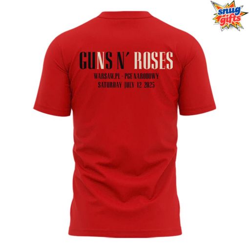 Guns N’ Roses World Tour to Bulgaria 2025 T-Shirt