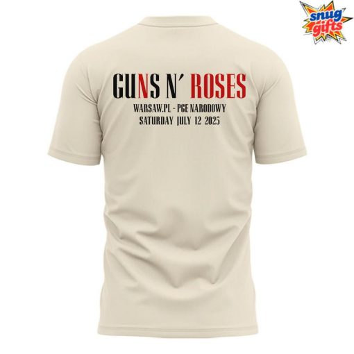 Guns N’ Roses World Tour to Bulgaria 2025 T-Shirt
