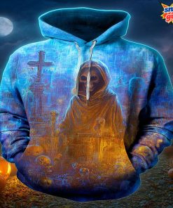 Halloween Art Prints Casual Hoodie