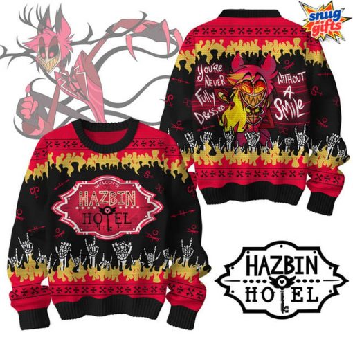 Hazbin Hotel Alastor Holiday Sweater