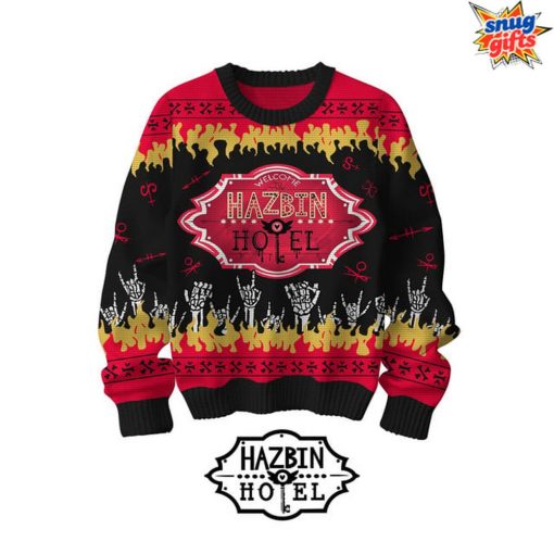 Hazbin Hotel Alastor Holiday Sweater