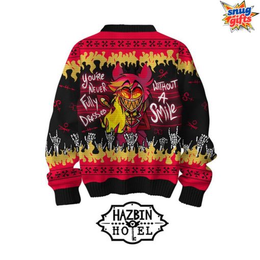 Hazbin Hotel Alastor Holiday Sweater