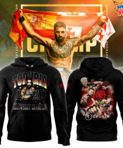 Ilia Topuria UFC 317 Undisputed Champion 2025 Hoodie