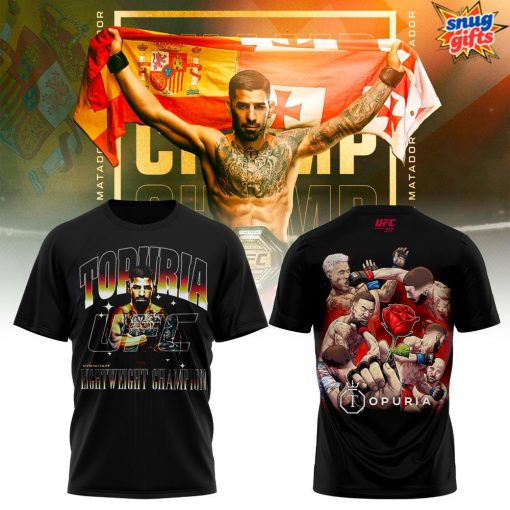 Ilia Topuria UFC 317 Undisputed Champion 2025 T-Shirt