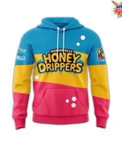 Jacksonville Jumbo Shrimp Evoshield Honey Drippers Theme Night Hoodie