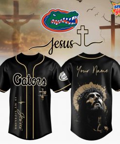 Jesus Is My Lifeline Gators Special Baseball Jersey