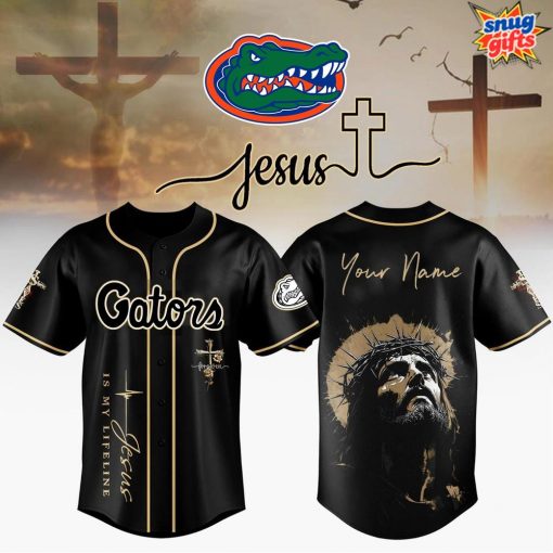 Jesus Is My Lifeline Gators Special Baseball Jersey