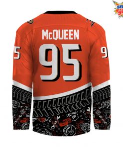 Lightning McQueen x Anaheim Ducks Special T Shirt 3