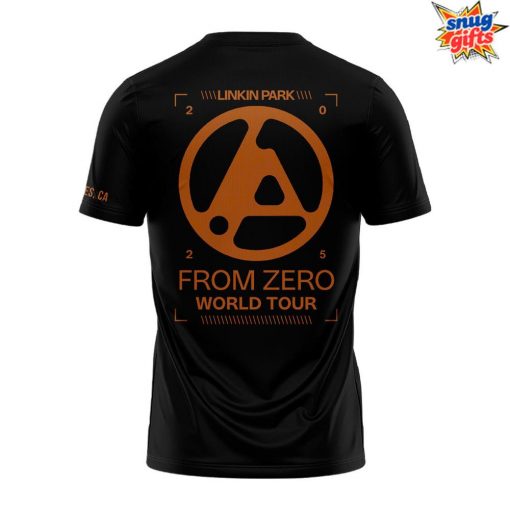Linkin Park From Zero World Tour Los Angeles V-Neck T-Shirt