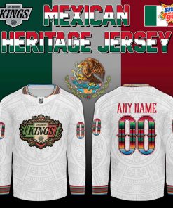 Los Angeles Kings Mexican Heritage Night 2025 Special Hockey Jersey