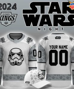 Los Angeles Kings x Star Wars Night 2024 Special Hockey Jersey