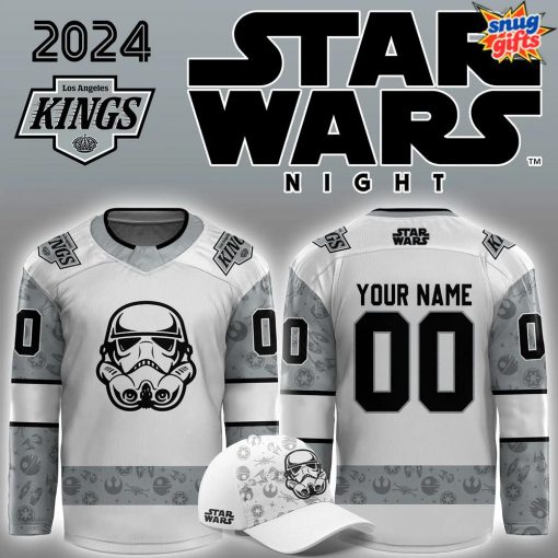 Los Angeles Kings x Star Wars Night 2024 Special Hockey Jersey