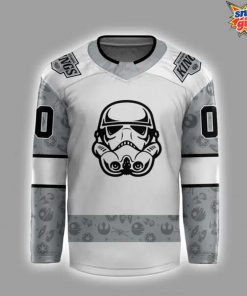 Los Angeles Kings x Star Wars Night 2024 Special Hockey Jersey 2