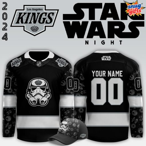 Los Angeles Kings x Star Wars Night 2024 Special Hockey Jersey