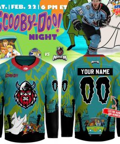 Macon Mayhem Scooby-Doo Night Special Edition Hockey Jersey