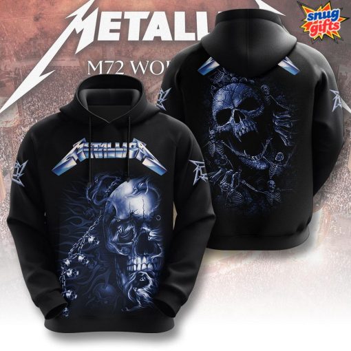 Metallica M72 World Tour Skull Reaper Hoodie