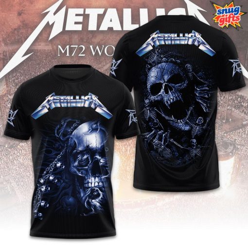 Metallica M72 World Tour Skull Reaper T-Shirt