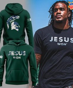 Michigan Spartans x Jesus Won 2025 Limited Edition Hoodie