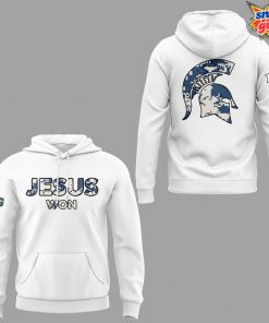 Michigan Spartans x Jesus Won 2025 Limited Edition Hoodie 5