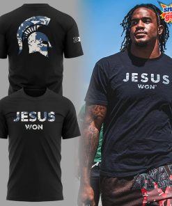 Michigan Spartans x Jesus Won 2025 Limited Edition T-Shirt