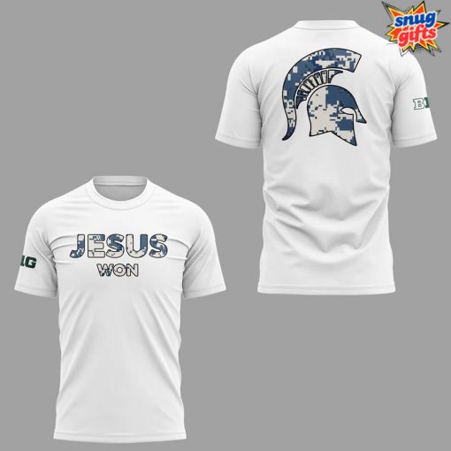 Michigan Spartans x Jesus Won 2025 Limited Edition T-Shirt