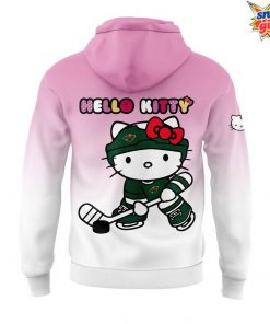 Minnesota Wild Camouflage Hello Kitty Night Game Hoodie 3