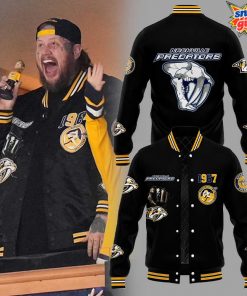 Nashville Predators x Jelly Roll 2025 Bomber Jacket