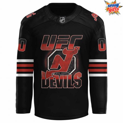 New Jersey Devils x UFC 2025 Special Edition Hockey Jersey