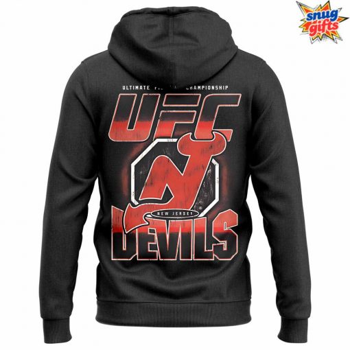 New Jersey Devils x UFC 2025 Special Edition Hoodie