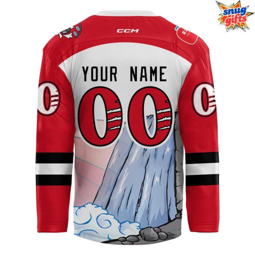 Niagara IceDogs x CHL Cliff Charge Custom Hockey Jersey