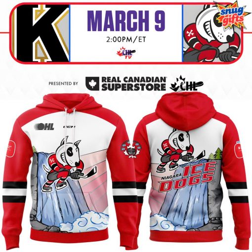 Niagara IceDogs x CHL Cliff Charge Hoodie