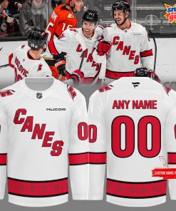 Official Carolina Hurricanes White Hockey Jersey