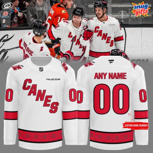 Official Carolina Hurricanes White Hockey Jersey