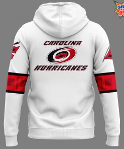 Official Carolina Hurricanes White Hoodie 3